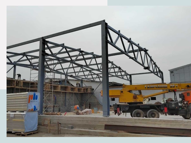 Строительство цехов в Ярославле