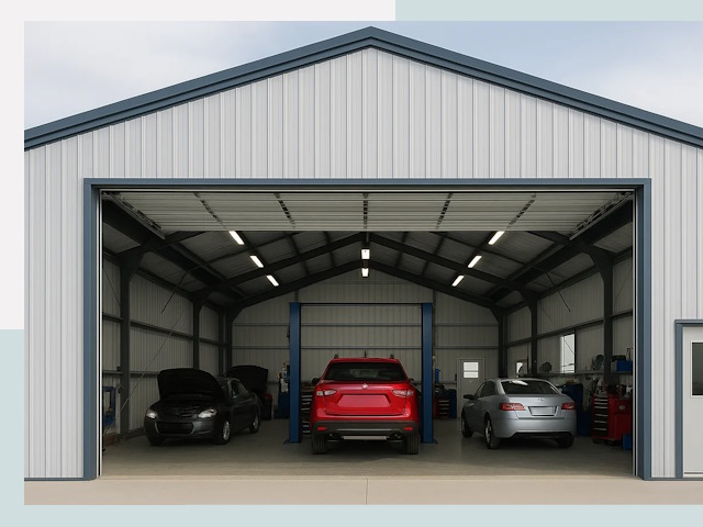 Ангары из сэндвич панелей от 616 руб. в Ярославль