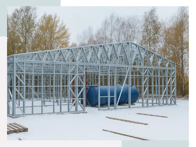 Металлические ангары в Ярославле