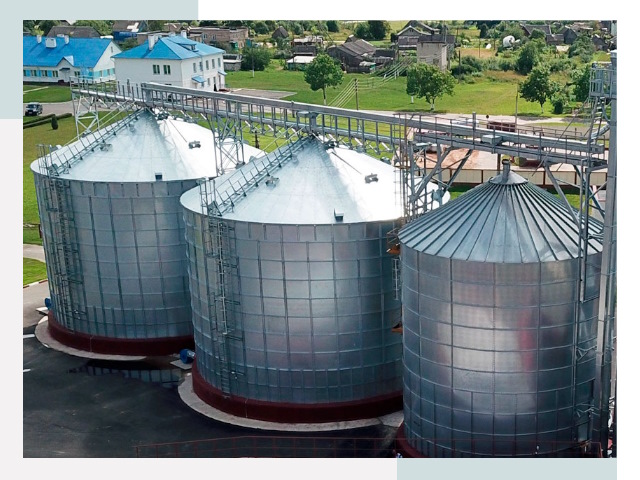 Металлические силосы в Ярославле