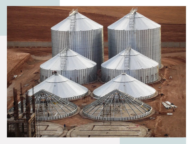 Строительство зерновых силосов в Ярославле