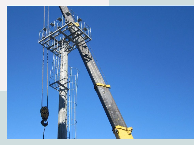 Монтаж осветительных мачт в Ярославль от 616 руб.