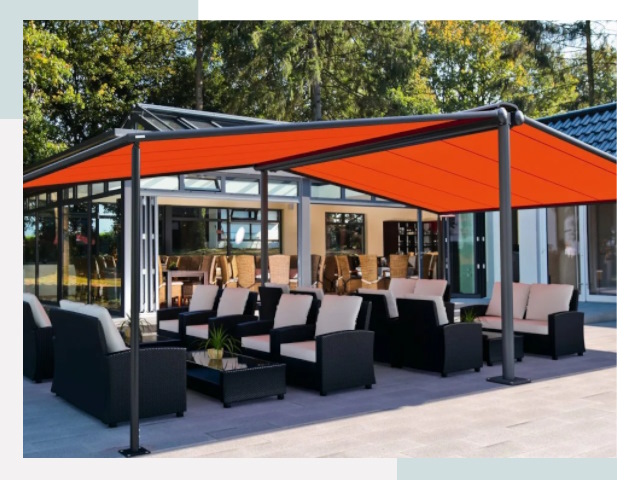 Навесы для кафе и ресторанов в Ярославле