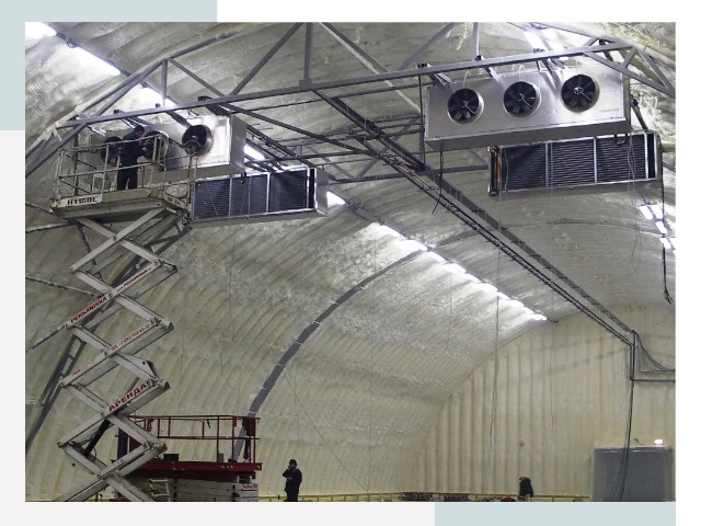 Оснащение ангаров в Ярославле