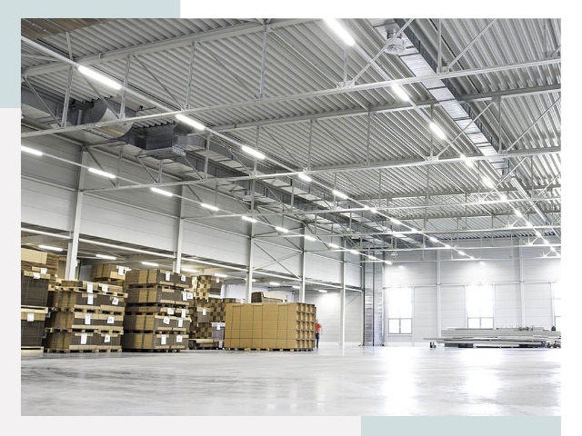 Освещение ангаров в Ярославле