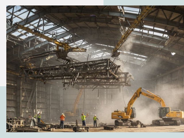 Демонтаж ангаров в Ярославле от 616 руб. за м²